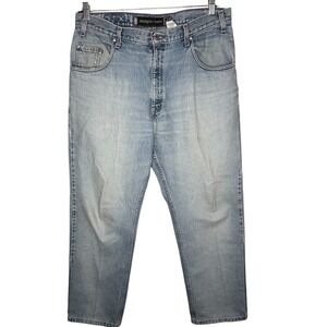 Vintage Levi's SilverTab Jeans Men's 36x32‎ Light Wash Straight+Loose 90s Y2K